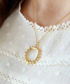 Augusta Jewellery Gold Plated Necklace - Aelia