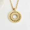 Augusta Jewellery Gold Plated Necklace - Mandala