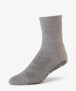 Base 33 Crew Grip Socks - Grey