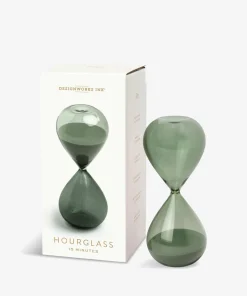 Designworks Ink 15 Minute Hourglass - Evergreen