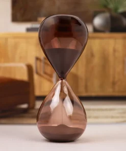 Designworks Ink 15 Minute Hourglass - Smoky Quartz