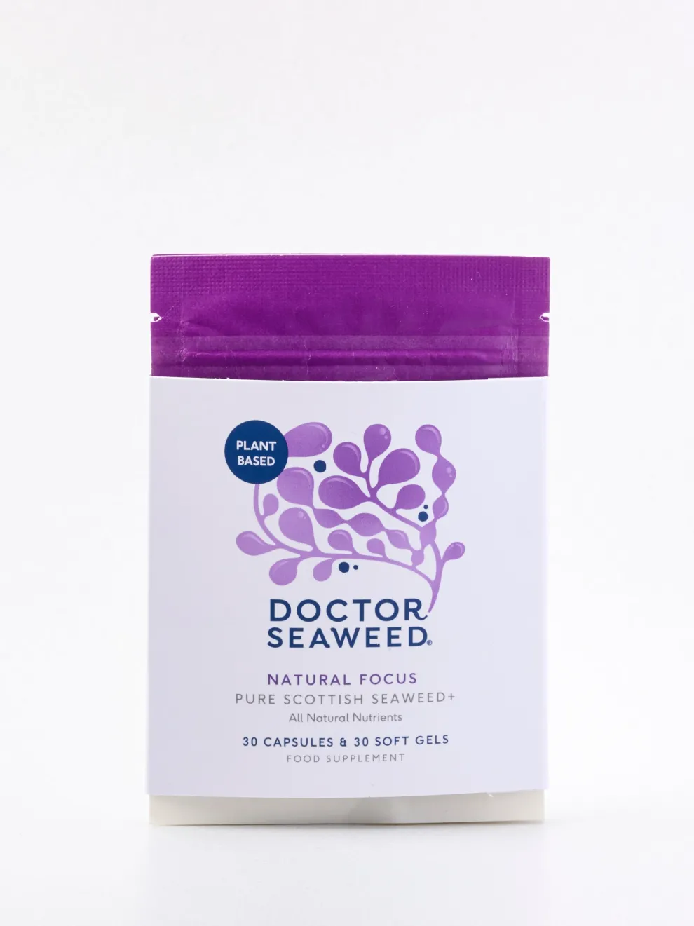 Doctor Seaweed Focus+ Supplement Capsules