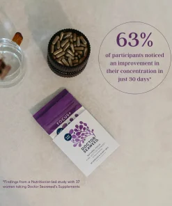 Doctor Seaweed Focus+ Supplement Capsules