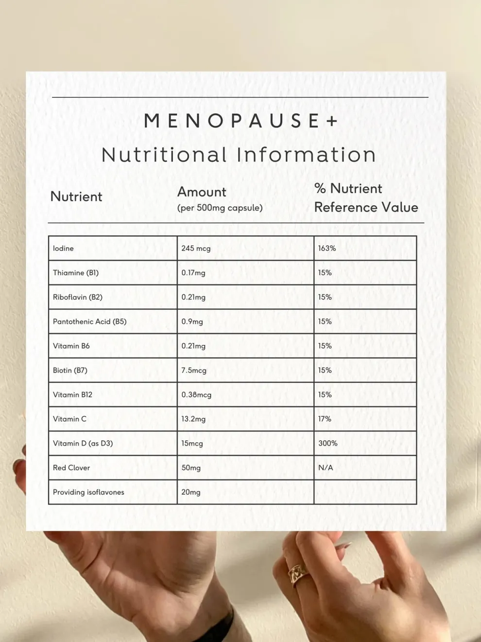 Doctor Seaweed Menopause+ Supplement Capsules