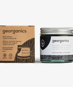 Georganics Mineral-rich Toothpaste 60ml - Activated Charcoal