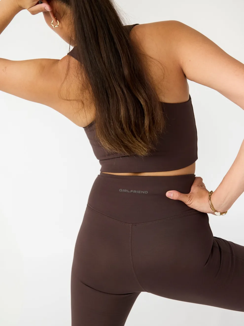 Girlfriend Collective Compressive Flare Legging - Driftwood