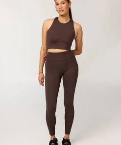 Girlfriend Collective Compressive High-Rise Legging - Driftwood