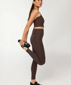 Girlfriend Collective Compressive High-Rise Legging - Driftwood