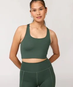 Girlfriend Collective Paloma Bra - Jungle