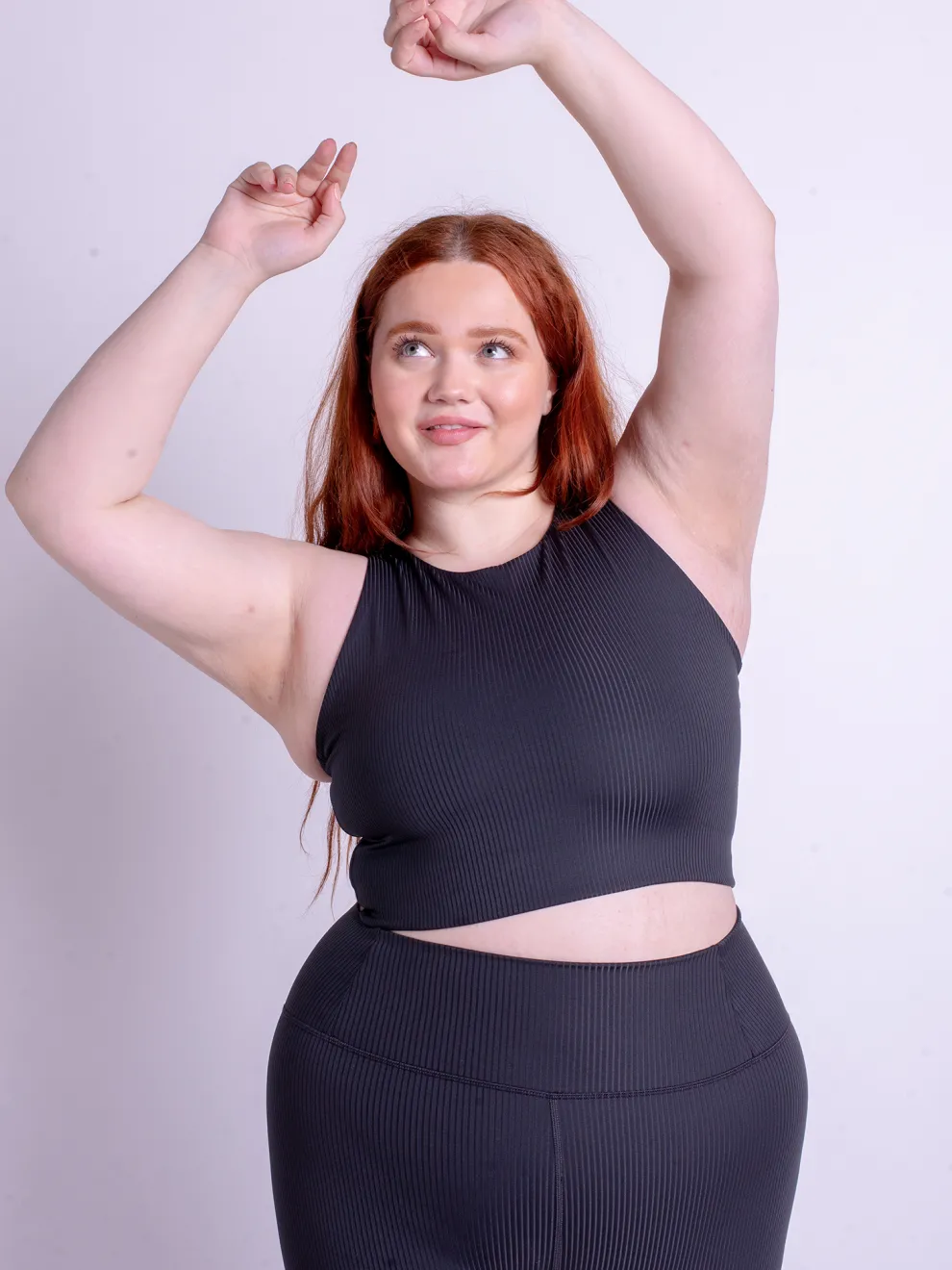 Girlfriend Collective Rib Dylan Bra - Black