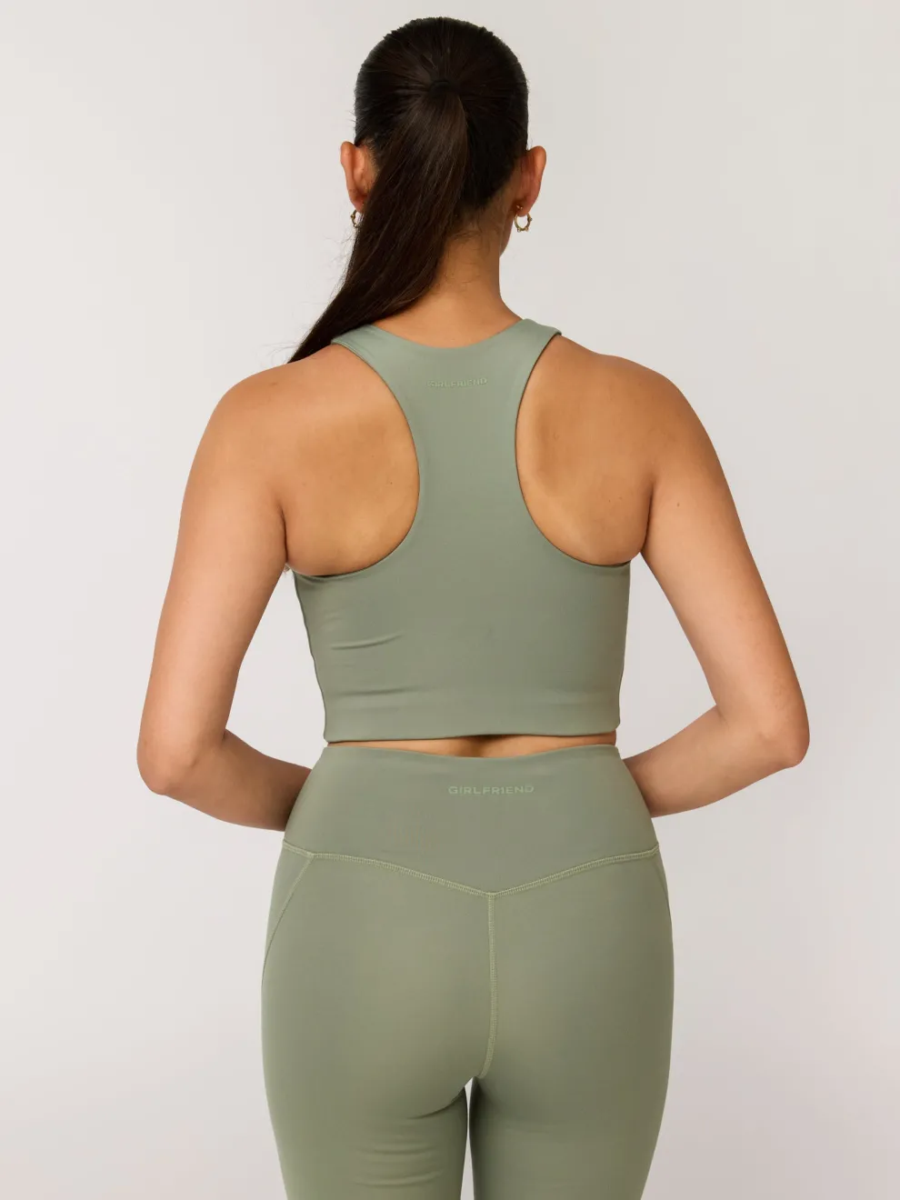 Girlfriend Collective Dylan Bra - Leaf