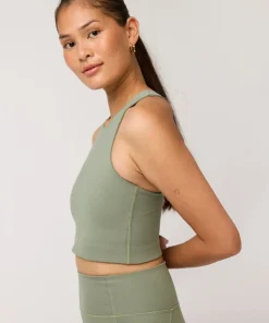 Girlfriend Collective Dylan Bra - Leaf