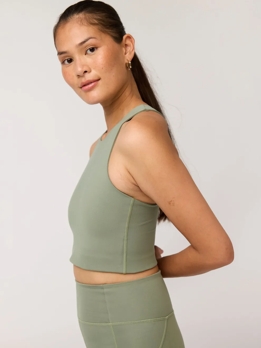 Girlfriend Collective Dylan Bra - Leaf