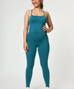 Girlfriend Collective Float High Rise Leggings - Dark Ixia