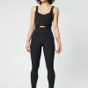 Girlfriend Collective Twist Unitard - Black