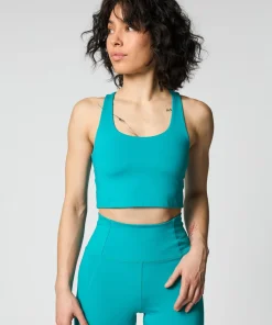 Girlfriend Collective Paloma Bra - Peacock