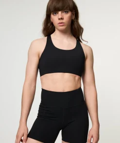 Girlfriend Collective Simone High Support Bra - Black