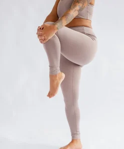 Girlfriend Collective Float High Rise Leggings - Heather Cocoon