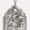 Goddess Charms Warrior Goddess Pendant Necklace - Silver