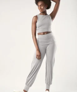 Gossypium Aspire Harem Pants - Marl Grey