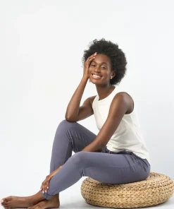 Gossypium Freedom Yoga Vest - Natural