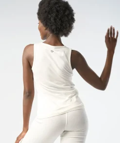 Gossypium Freedom Yoga Vest - Natural