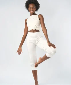 Gossypium Freedom Yoga Vest - Natural