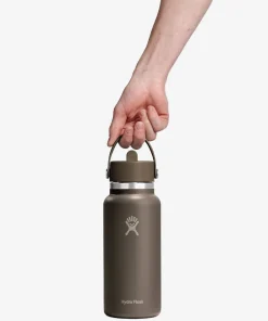 Hydro Flask 946ml (32oz) Wide Mouth Bottle with Flex Straw Cap - Sandpiper