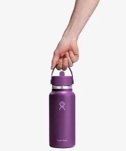 Hydro Flask 946ml (32oz) Wide Mouth Bottle with Flex Straw Cap - Beachplum