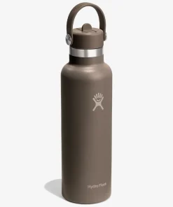 Hydro Flask 621ml (21oz) Standard Mouth Bottle with Flex Straw Cap - Sandpiper