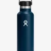 Hydro Flask 621ml (21oz) Standard Mouth with Flex Cap - Indigo