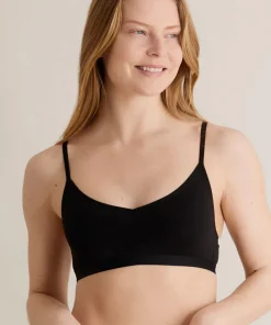 Komodo Anastasia Organic Cotton Bra - Black