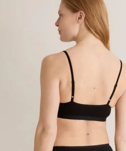 Komodo Anastasia Organic Cotton Bra - Black