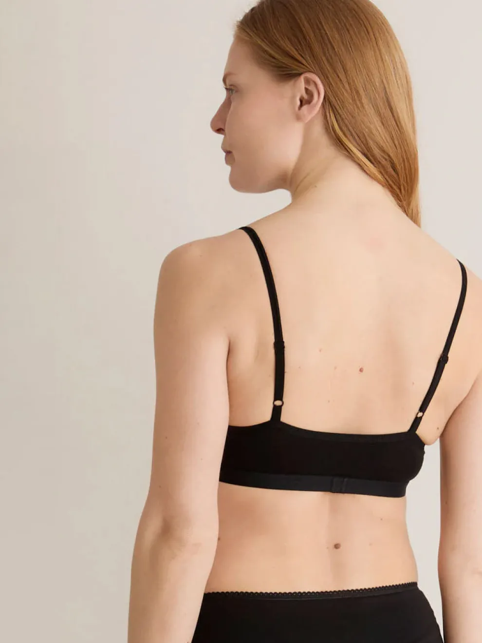 Komodo Anastasia Organic Cotton Bra - Black