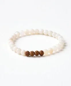 Mala Bead Bracelet - Moonstone