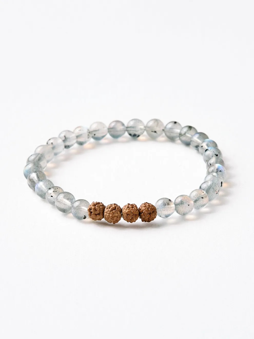 Mala Bead Bracelet - Labradorite