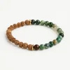 Mala Bead Bracelet - Indian Agate