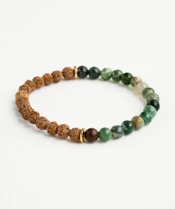 Mala Bead Bracelet - Indian Agate