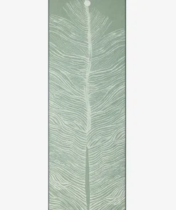 Manduka Yogitoes Yoga Mat Towel - Silver Plume