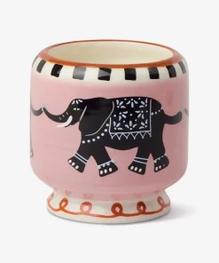 Paddywax Adopo Elephant Ceramic Candle - Tobacco Vanilla