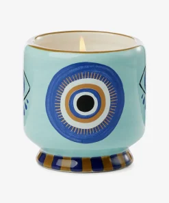 Paddywax Adopo Eye Ceramic Candle - Incense & Smoke