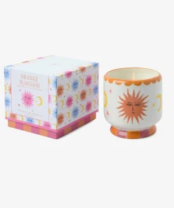 Paddywax Adopo Sun Ceramic Candle - Orange Blossom