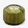Paddywax Ripple Glass Votive Candle - Secret Garden