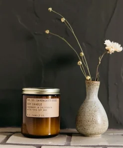 P.F. Candle Co. 7.2oz Soy Candle - Sandalwood Rose