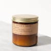P.F. Candle Co. 7.2oz Soy Candle - Teakwood & Tobacco