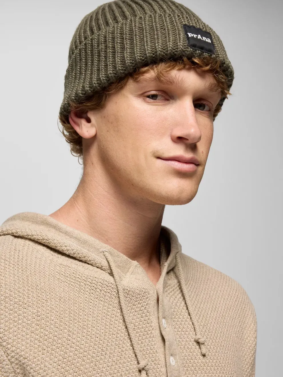 prAna Logo Beanie - Pistachio