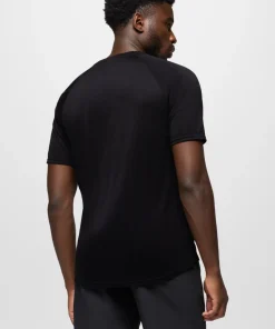 prAna Natural Flow S/S Crew Tee - Black