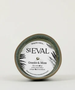 St. Eval Enchantment Candle Pot - Granite & Moss