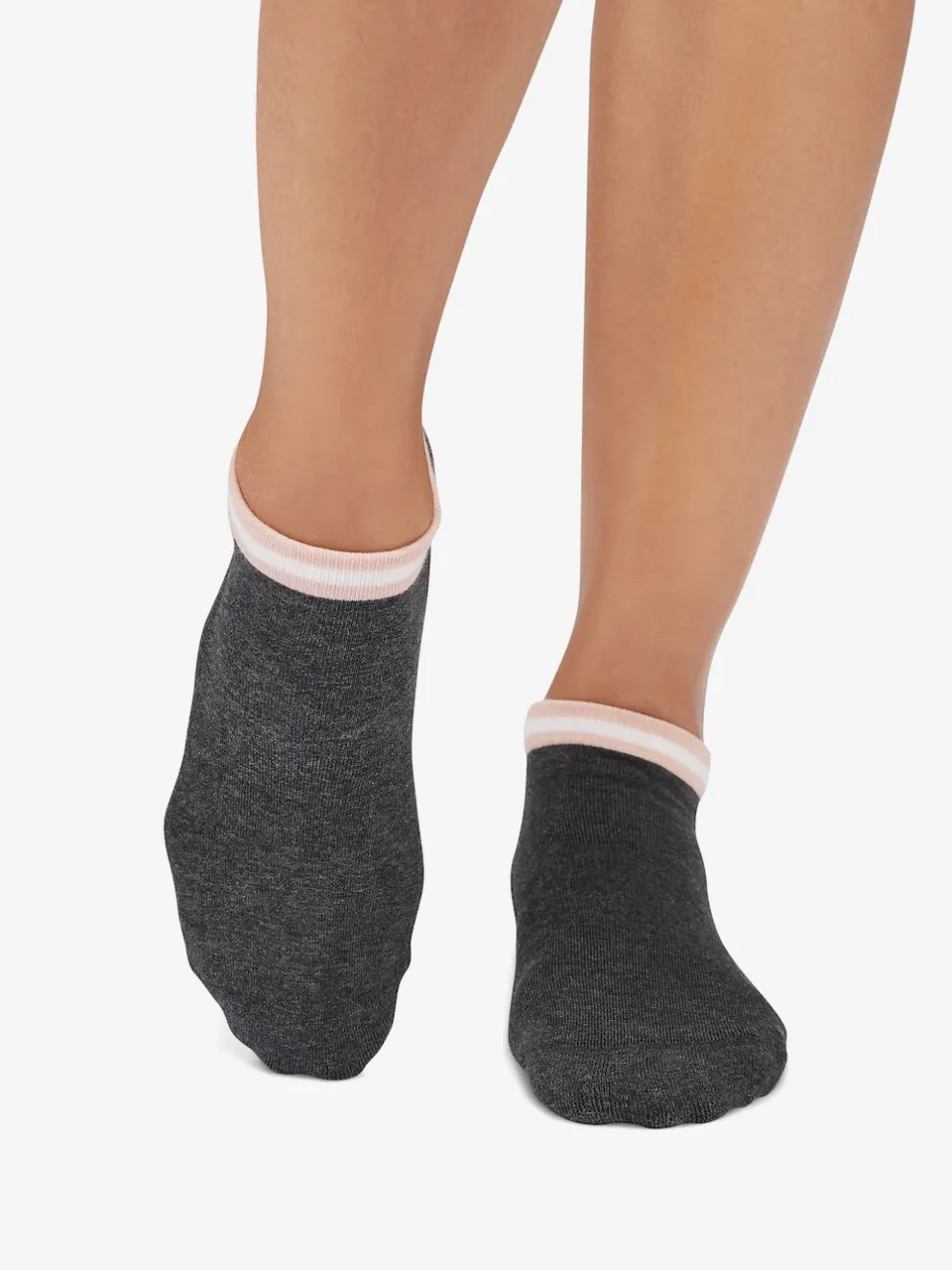 Tavi Noir Cora Grip Socks - Petal Melange Stripe