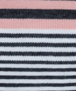 Tavi Noir Savvy Grip Socks - Petal Melange Stripe